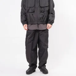 [MOIF] WIDE FLIGHT PANTS _ BLACK
