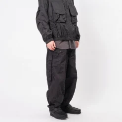 [MOIF] WIDE FLIGHT PANTS _ BLACK