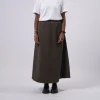 [NANAMICA] ALPHADRY SKIRT _ OLIVE