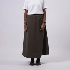 [NANAMICA] ALPHADRY SKIRT _ OLIVE