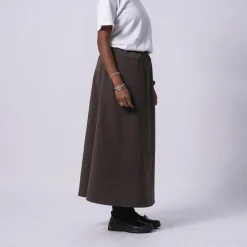 [NANAMICA] ALPHADRY SKIRT _ OLIVE