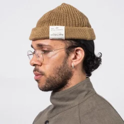 [NIGEL CABOURN] BEANIE HEMP _ KHAKI