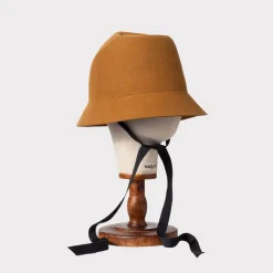 [NINE TAILOR] HEATH HAT _ MUSTARD