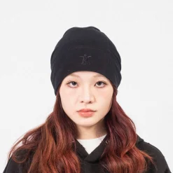 [OPEN YY] JERSEY SLOUCHY BEANIE _ BLACK