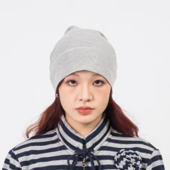[OPEN YY] JERSEY SLOUCHY BEANIE _ GREY