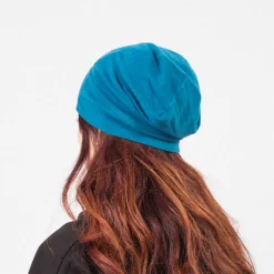 [OPEN YY] JERSEY SLOUCHY BEANIE _ BLUE