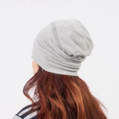 [OPEN YY] JERSEY SLOUCHY BEANIE _ GREY