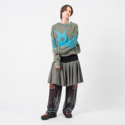 [PAM] PROSPECT UPCYCLE SKIRT _ MULTI