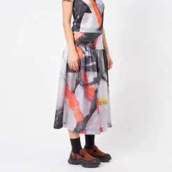 [PAM] RUE DE LANCRY MAXI SKIRT _ AOP