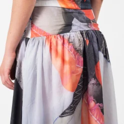 [PAM] RUE DE LANCRY MAXI SKIRT _ AOP