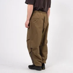 [POLIQUANT] THE CHANGING LENGTH HEM ZIP-UP TUCKED PANTS _ KHAKI