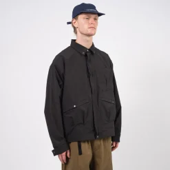 [POLIQUANT] THE DEFORMED SPECIFICATION MULTIPLE JACKET _ BLACK