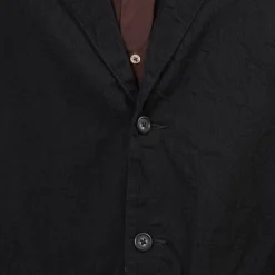 [PORTER CLASSIC] CLASSIC DENIM WIDE JACKET _ BLACK