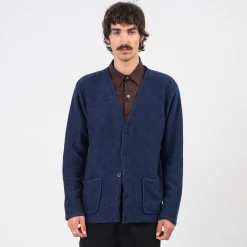 [PORTER CLASSIC] KOGIN KNIT CARDIGAN _ NAVY
