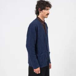 [PORTER CLASSIC] KOGIN KNIT CARDIGAN _ NAVY