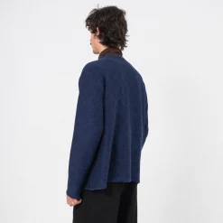 [PORTER CLASSIC] KOGIN KNIT CARDIGAN _ NAVY