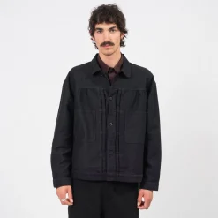 [PORTER CLASSIC] MOLESKIN JACKET _ BLACK