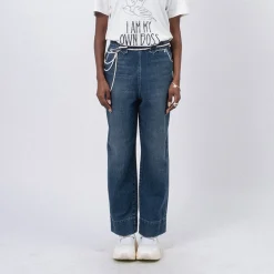 [RHODOLIRION] PS1017 RANCH PANTS _ INDIGO
