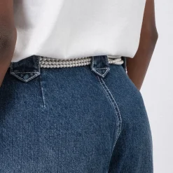 [RHODOLIRION] PS1017 RANCH PANTS _ INDIGO