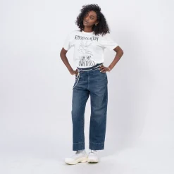 [RHODOLIRION] PS1017 RANCH PANTS _ INDIGO