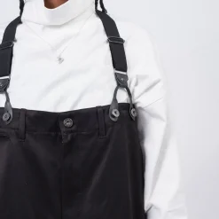 [RHODOLIRION] PS1012 SUSPENDER PANTS _ B-BLACK