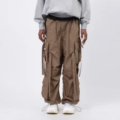[RHODOLIRION] PS1052 TECHNO PANTS _ A-OLIVE