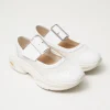 [RHODOLIRION] PS1131 WING TIP SNEAKERS _ OFF WHITE