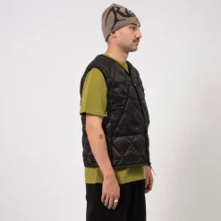 [ROA] LIGHT DOWN VEST _ BLACK