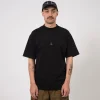 [ROA] LIGHT REGULAR TEE _ BLACK