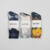 [ROTOTO] R1415 CHUNKY RIBBED CREW SOCKS"TIE DYE