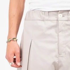 [SAGE NATION] BOX PLEAT TROUSER _ MUTED LILAC