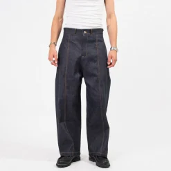 [SAGE NATION] WELT TROUSER DENIM _ RAW DENIM