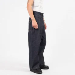 [SAGE NATION] WELT TROUSER DENIM _ RAW DENIM