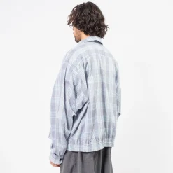 [SILLAGE] RIB BLOUSON DEAD STOCK _ GLEN CHECK