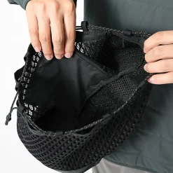 [SNOW PEAK] DOUBLE FACE MESH KINCHAKU _ ONE BLACK