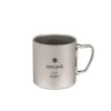 [SNOW PEAK] TITANIUM DOUBLE WALL CUP 450