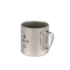 [SNOW PEAK] TITANIUM DOUBLE WALL CUP 450