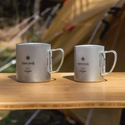 [SNOW PEAK] TITANIUM DOUBLE WALL CUP 450