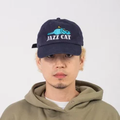 [SOUNDSGOOD] JAZZ CAT CAP _ NAVY