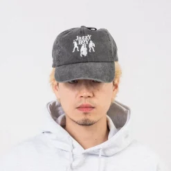 [SOUNDSGOOD] JAZZY BOY CAP _ WASHED BLACK