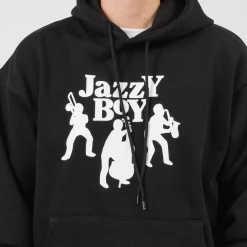 [SOUNDSGOOD] JAZZY BOY HOODIE _ BLACK