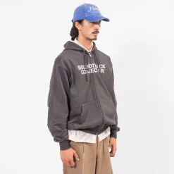 [SOUNDSGOOD] SOUNDTRACK COLLECTOR HOODIE ZIP-UP _ CHARCOAL