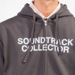 [SOUNDSGOOD] SOUNDTRACK COLLECTOR HOODIE ZIP-UP _ CHARCOAL