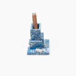 [SPACE AVAILABLE] ARCHIDESK PEN HOLDER _ BLUE WAVE