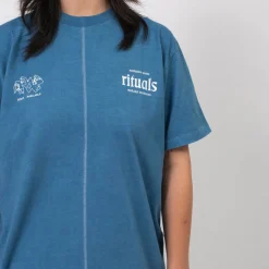 [SPACE AVAILABLE] SA06 RITUAL TEE _ INDIGO