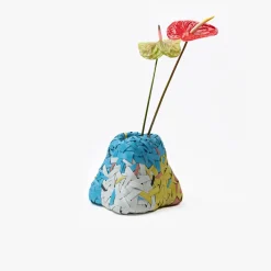 [SPACE AVAILABLE] WOVEN ECOLOGY VASE _ NATURAL MIX
