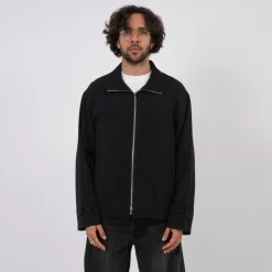 [SSSTEIN] ST967 SILK NEP CLOTH DRIZZLER JACKET