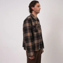 [STOCKHOLM (SURFBOARD) CLUB] U4000108 CLUB OVERSHIRT _ MULTI CHECK