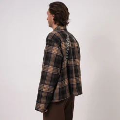 [STOCKHOLM (SURFBOARD) CLUB] U4000108 CLUB OVERSHIRT _ MULTI CHECK