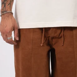 [STORY MFG] DOCUMENT PANTS _ BARK BROWN